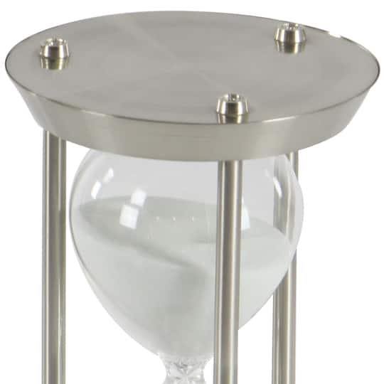 12'' Silver Metal Glam Timer